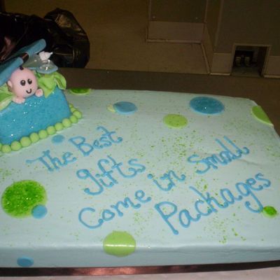 Cute Baby Shower Cake