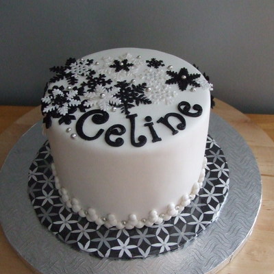 Black And White Birthday