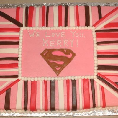 Superwoman Cake