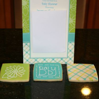 Boy Baby Shower Cookies