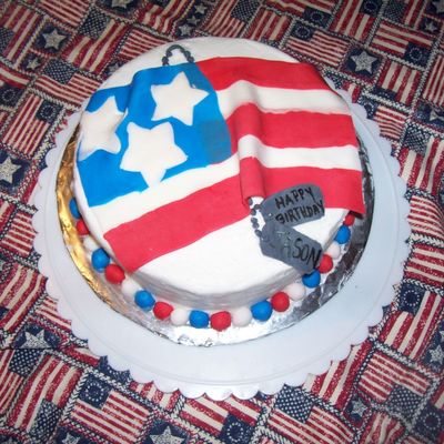 My Soldier's Bday Cake