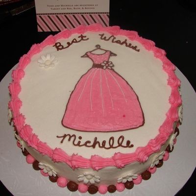 Bridesmaid Dress Cake