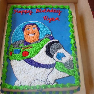 Buzz Lightyear Birthday Cake
