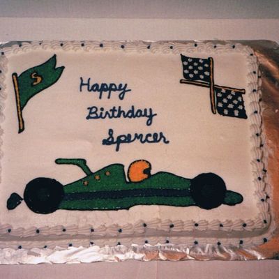 Race Car Birthday Cake