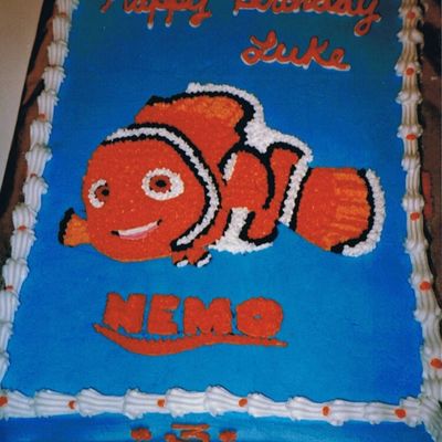 Nemo Birthday Cake