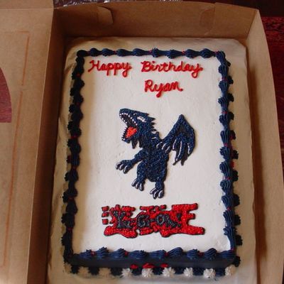 Yu-Gi-Oh Cake