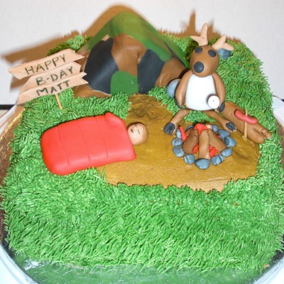 Hunting/camping Scene