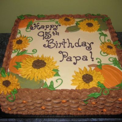 Fall Harvest Birthday