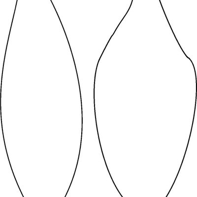 Lily Petal Template