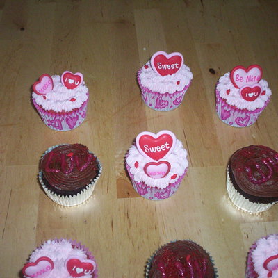 Pinky Tuscadero Cupcakes
