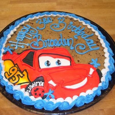Cars Cookie Cake