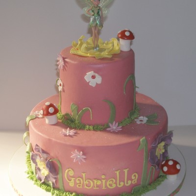 Tinkerbell Cake
