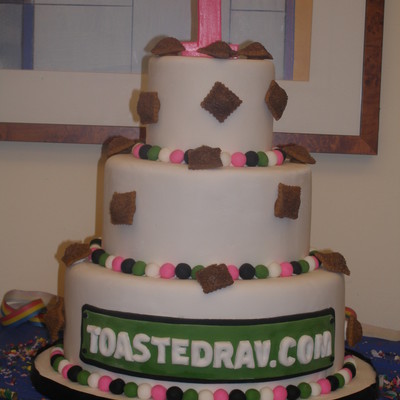 Toasted Ravioli Cake