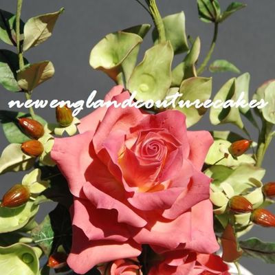 Bells Of Ireland Gumpaste Flower Topper