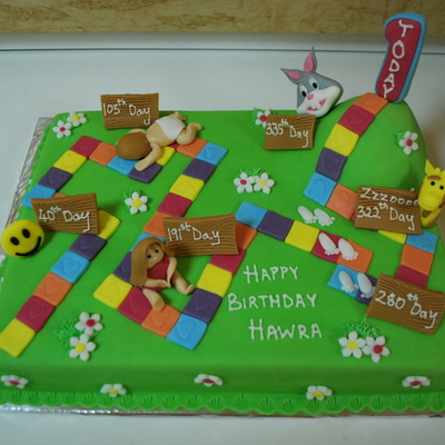 My Niece's First Birthday Cake