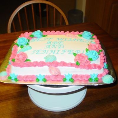 My First Bridal Shower Cake