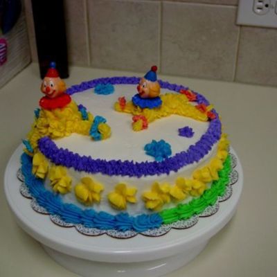 Wilton Course 1 Clown Cake