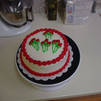 4Th "anniversary" Cake