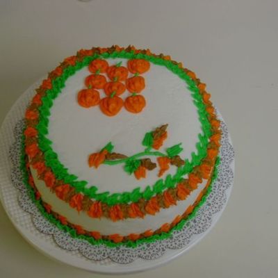 Fall Pumpkin Cake