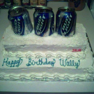 Bud Light Cake