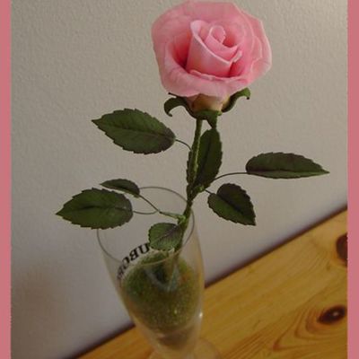 My First Flower On Wire