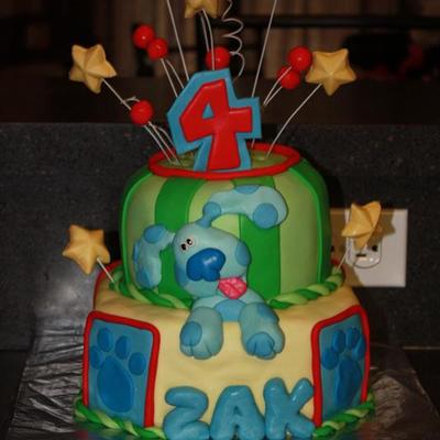 Blue's Clues Birthday Cake