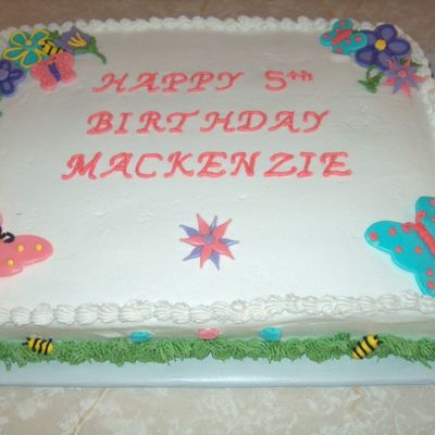 Mackenzies Cake