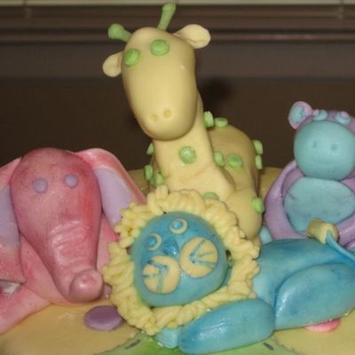 Animal Friends Baby Shower (Close-Up Animal View)
