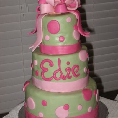 Pink & Green Baby Shower