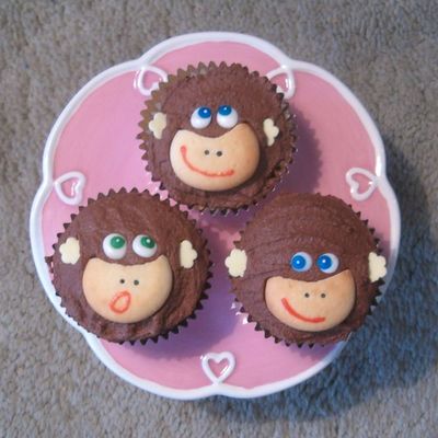 Monkey Cupcakes