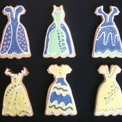 My First Dress Cookies