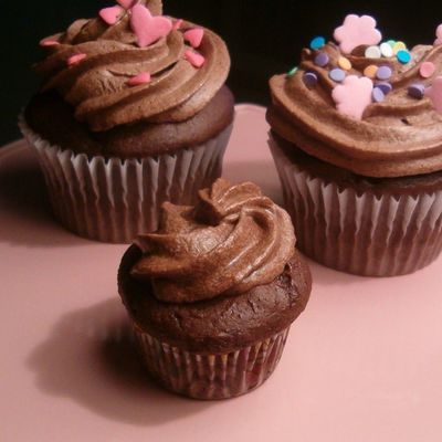 Chocolate Italian Meringue Buttercream - First Try!