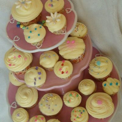 Levels Of Lemon Cupcakes