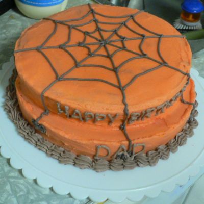 Dad's Halloween / Birthday Cake