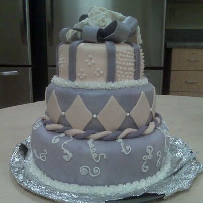 Co-Workers Bridal Cake