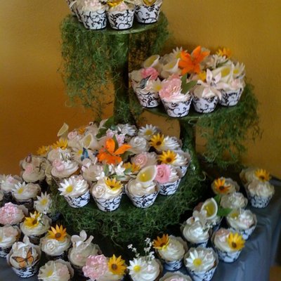 Floral Cupcakes