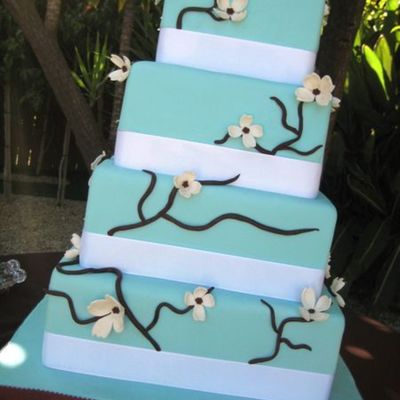 Recent Dogwood Flower Wedding Cake