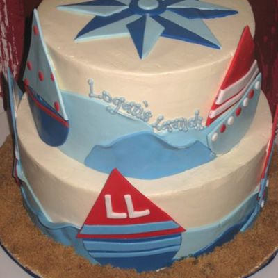 Sailboat Cake