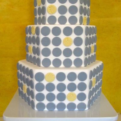 Dot Wedding Cake
