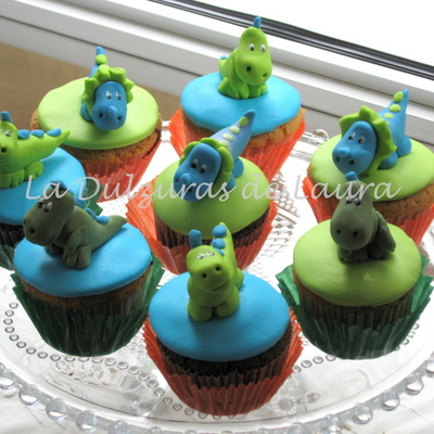 Dino Cupcakes