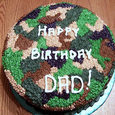 Camoflague Cake