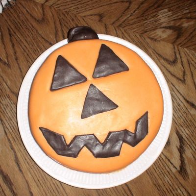 Fondant Pumpkin