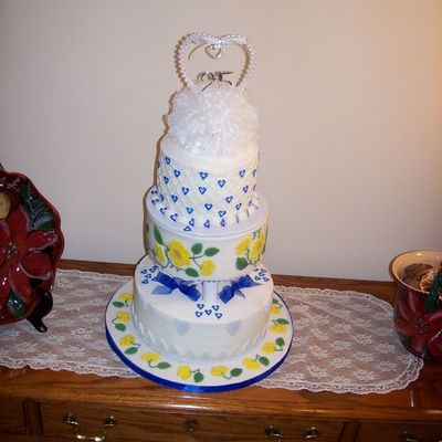 Charlene's Anniversary Cake