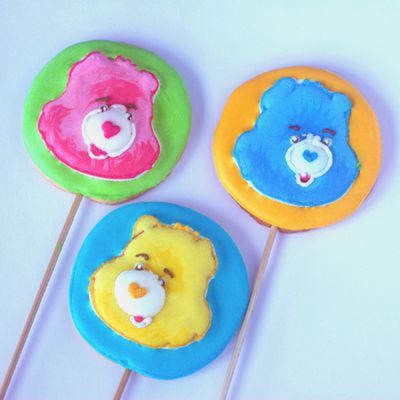 Care Bears Cookie Lollipops