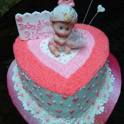 Valentine Baby Cake
