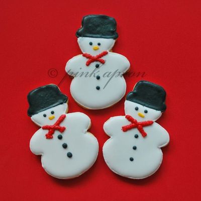 Snowmen Cookies