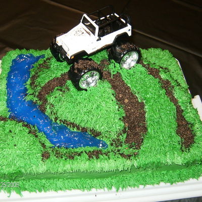 Matt's Jeep Cake