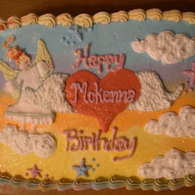 Angel And Heart With Wings