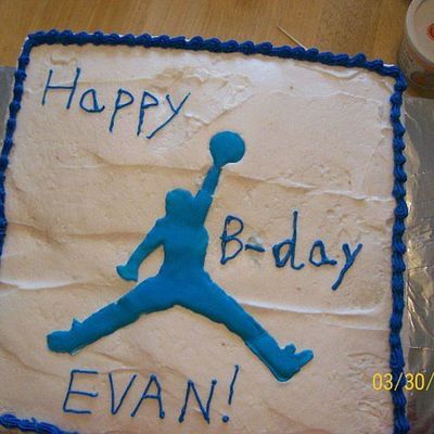 Jumpman Cake