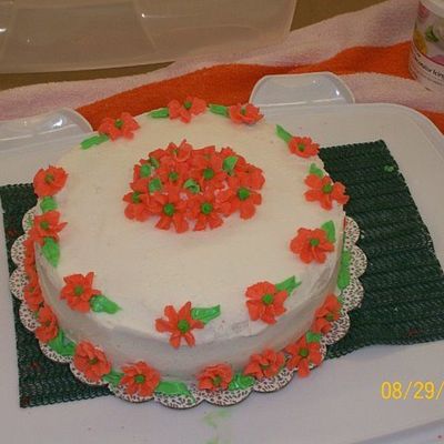 Drop Flower Cake